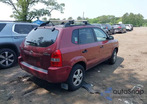 2007 Hyundai Tucson Gls from USA, damaged, VIN KM8JM12B47U561135